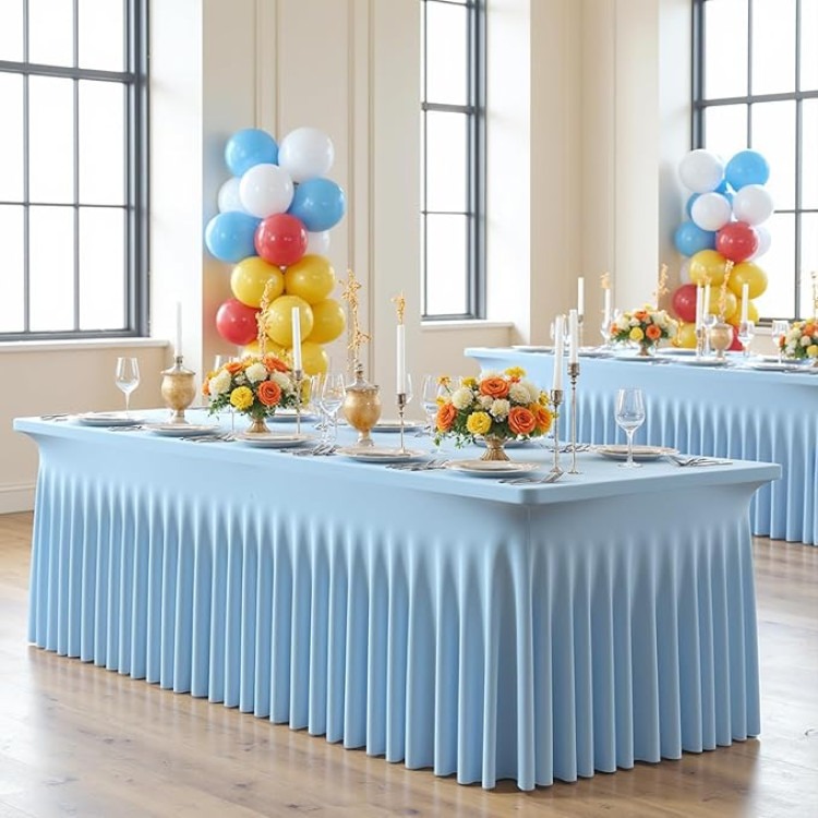 Blue Table Cloth Blue Table Cloth