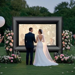 12 Foot Projector Screen W/ Projector 81qeyg iguL. AC SL1500 1745388757 12 Foot Projector Screen W/ Projector