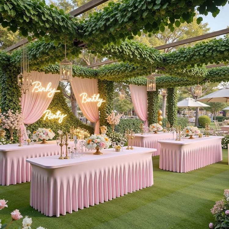 Pink Table Cloth Pink Table Cloth